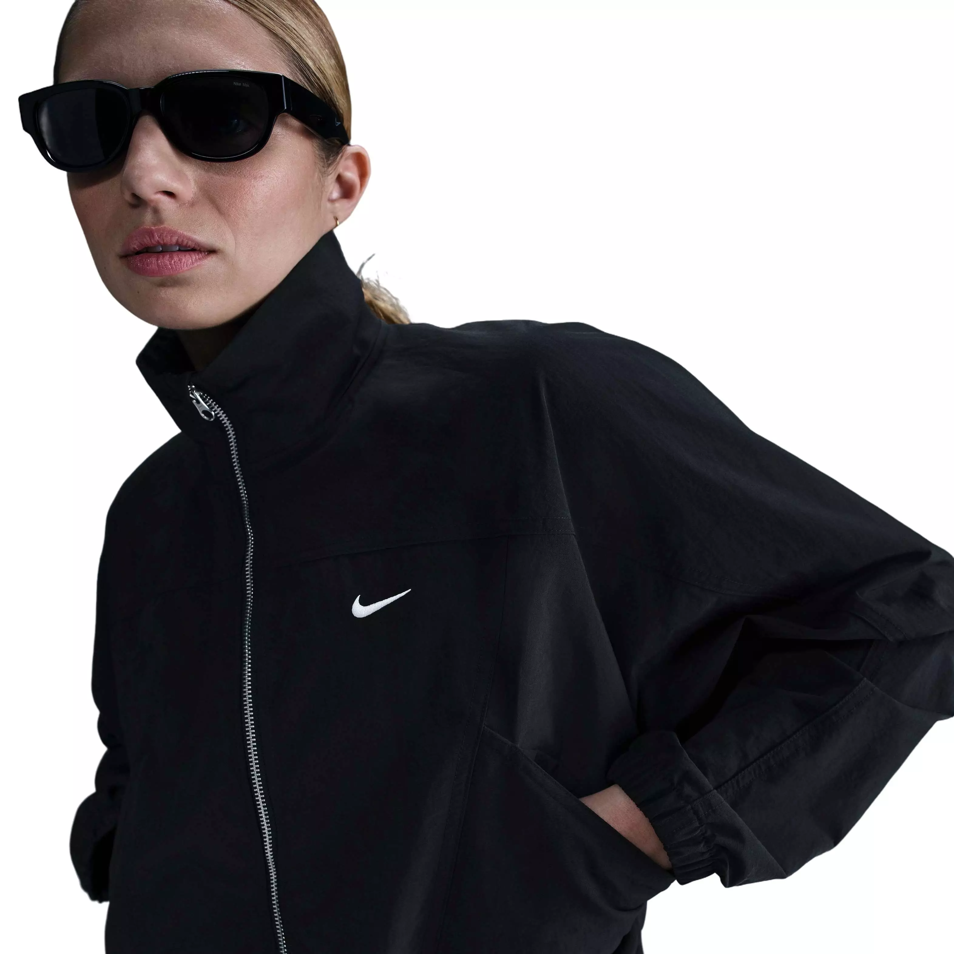 ジャケット [NIKE] Women's Woven Oversized Repel UV Protection Jacket Nike Women's Sportswear Everything Wovens Oversized Repel UV